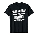 Herren Mario TShirt Lustig Spruch Geburtstag Vorname Fun Name T-S