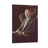 Konrad Adenauer Poster, dekoratives Gemälde, Poster zum Aufhängen von Bildern, Leinwand, Wandkunst für Wanddekorationen, Zuhause, Wohnzimmer, 40 x 60