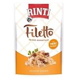 Rinti Filetto Jelly Huhn & Hühnerherz | 24 x 100g H