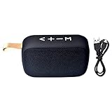 CHAODI Bluetooth Lautsprecher, Tragbarer Kabelloser Outdoor Lautsprecher Mit HD Audio Und Verbessertem Bass, Freisprechen, UKW Radio Und TF Kartensteckp
