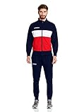 Legea Scotland Trainingsanzug, Blau / Rot, L