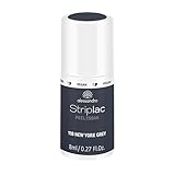 alessandro Striplac Peel or Soak -VEGAN- NEW YORK GREY – LED-Nagellack in urbanem Grau – Für perfekte Nägel in 15 Minuten, 8