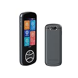 GFDFD Neuer V10. Tragbare Sprachübersetzer 107 Sprachen Zwei-Wege-Echtzeit-WiFi/Offline-Aufnahme/Foto Translatio Sprache Übersetzer (Color : Gray)