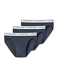 Schiesser Herren Slip Rio-Slip 3er Pack Mehrfachpack - 174359, Größe Herren:3XL, Farbe:dunkelb