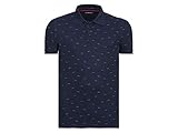 Livergy Poloshirt T-Shirt mit Knopfleist & Kragen ++ Plussize ++ Blau 4XL