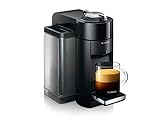 De'Longhi Nespresso Vertuo Plus ENV 135.B Kaffeekapselmaschine (perfekte Crema dank Centrifusion Technologie, 5 Tassengrößen, 1,6 L) schw