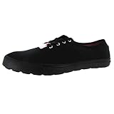 Skechers Damen Go Vulc Strand Schnürschuhe, Schwarz, 37 EU