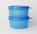 TUPPERWARE TW Kühlschrank Hit-Parade Julchen 2X 200ml Blau + Kugelschreib