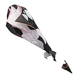 FOLOSAFENAR Flying Kite, Schwarzer Garten Spielplatz Kinderdrachen Dreidimensional für für Erw
