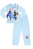 Disney Frozen 2 Schlafanzug 3 4 5 6 7 8 9 10 Jahre Olaf Anna Elsa Hans Sven w19 (5-6 Jahre)