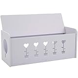 WYDM Rechteckige Kabelaufbewahrungsbox Kabelmanagement-Buchse Steckdosenleiste Kabelaufbewahrungsboxen Stromleitungs-Aufbewahrungs-Organizer-Box