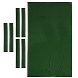 SM SunniMix 9ft Billardtisch Abdeckung Tuch (Maße 280 x 153 cm) Pool Billiard Billiardtuch - Grü