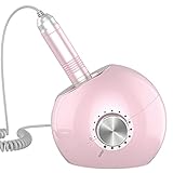 Nagelfräser für Gelnägel Profi Elektrische Nagelfeile 35000U/min Einstellbare Geschwindigkeit Maniküre Set Elektrisch für Nagelhaut Gel Acrylgel, Perfekt für Anfänger Profi R