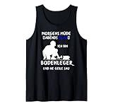Bodenleger Motiv für Fußbodenleger und Teppichleger Tank Top