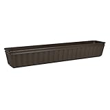 Emsa 959102400 Blumenkasten 100 cm braun BALCONE