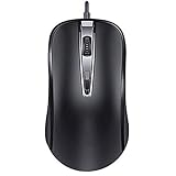 SMLQ Kabelgebundene Gaming-Maus-Eine Kabelgebundene USB-Maus for Computer Und Laptops In Der Künstlichen Physik,Die Von Windows-PC-Spielern Mit Bis Zu 1600 DPI Verwendet W