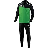 JAKO Herren Trainingsanzug Polyester Competition 2.0, soft green/schwarz, XL, M9118