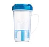 Merula Cupscup Mikrowellen-Dampfreinigungsbecher für Menstruationstassen, Transparent-b