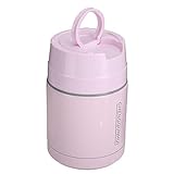 Faceuer Thermo-Lunchbox, isoliertes Lebensmittelglas 800 ml Kapazität tragbar mit klappbarer Löffelgabel für das Büro für zu Hause zum Picknick