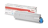 Oki 46861307 passend für C834 Toner Cyan 10.000 S