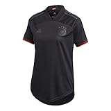 adidas Damen T-Shirt DFB A JSY W, Black, S, EH6115