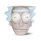Rick & Morty SCMG25494 3D Schnitzbecher aus Keramik (Rickkopf)
