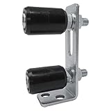 Einstellbare Torführung mit 2 Führungsrollen Ø 40x60 mm Torrolle Rolltorführung