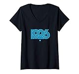 Damen 1926 SSC Napoli T-Shirt mit V