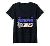 Damen Kawaii Cosplay Manga Otaku Oni Japan - Ein Tag ohne Anime T-Shirt mit V