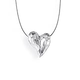 Drachenfels edler Herzanhänger aus der Kollektion Heartbreaker in Echtsilber | Anhänger Silber 925 Sterling | Eleganter Anhänger für Damen in H