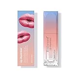 Transparenter Lipgloss Natürlich Glänzende Lippen, Lippenfüller mit Jojobaöl und Vitamin E für mehr Volumen, Lippenpflege für Volle Lippen, Lip Plumping Balm, Lip Enhancer Serum - 5