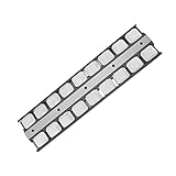 Folocy Grill-Brikettschale, Heizplatten, Brennerabdeckungen, ersetzt OEM Viking Teil 032381-000, BBQ Gasgrill Ersatzteile für Viking 032381-000