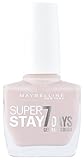 Maybelline New York Make-Up Superstay Nailpolish Forever Strong 7 Days Finish Gel Nagellack Pink Whisper/Farblack mit ultra starkem Halt ohne UV Lampe in kräftigem Rosa, 1 x 10