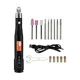 harayaa Micro Engraver Pen Rotary Tool Kit mit Scriber Pen DIY Schleifzubehör für Metallg