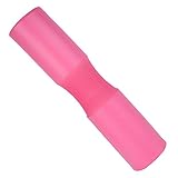 Langhantel-Polster, 45 x 9 cm, extra dickes Schaumstoff-Nackenschutzpolster, Nackenpolster, Schutzpolster für Hüftstoß, Fitness-Workout, Gewichtheben und schwere Kniebeugen (Pink)