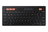 Samsung Smart Wireless Keyboard Trio 500, kompatibel mit Laptop, Smartphone und Tablet, Schw