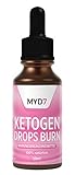 Ketogen Drops Burn | Ketogen Tropfen | EXTREM | Einfach & Leicht & Schnell (Lipo) | 10 ml (1x)