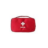 XINGSUI Tragbares rotes Erste-Hilfe-Set , leere Medizinbeutel-Aufbewahrungstasche, sehr geeignet für Heim- oder Autocamping, Jagd, Reisen und Sp