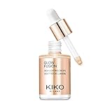 KIKO Milano Glow Fusion Highlighting Drops 03 | Flüssiger Highlighter Für Das Gesicht Mit Metallic-F