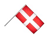 Flaggenfritze Große Stockflagge/Stockfahne Heiliges Römisches Reich Deutscher Nation 1200-1350 + gratis Stick