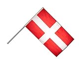 Flaggenfritze Große Stockflagge/Stockfahne Heiliges Römisches Reich Deutscher Nation 1200-1350 + gratis Stick