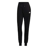 adidas Damen Essentials French Terry Hose, Black/White, XS/S