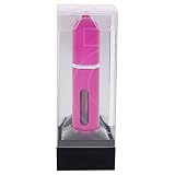 Travalo - Classic HD nachfüllbares Parfümspray - überarbeitetes Nachfüllsystem - Eleganter Reise-Zerstäuber aus Metall - TSA-zugelassene tragbare Parfümflasche - glasfrei - Pink - Unisex - 4,8 g