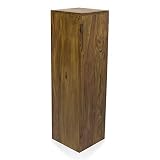 SEDEX Pillar Dekosäule 25/25/85 cm Blumensäule Holzsäule Podest Deko M