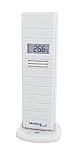Technoline, mit Außensender, TX29 DTH-IT, Temperatur- und Luftfeuchtesender mit Display, 868 MHz, weiß, 38 x 21 x 129