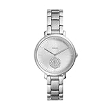 Fossil Damen Analog Quarz Uhr mit Edelstahl Armband ES4437