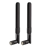 Bingfu 4G LTE Antenne 8dBi SMA Stecker Antenne (2 Stück) kompatibel mit Verizon AT&T T-Mobile Huawei Netgear ZTE 4G LTE-Router-Gateway Home-Telefon-Hotspot-Modem Mobilfunk-Router-Gateway T