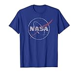NASA Distressed NASA Bug Logo T-S