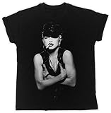 Madonna-Smoking-Poster-Slogan-IDEAL-GIFTcotton XXL Black