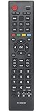 ALLIMITY ER-22601B Fernbedienung Ersetzte für Hisense TV H32MEC2150S H40M2100S H32N2105S H43N2100S H39N2110S HE43M2165FTS H32N2100S H49NEC2000S LHD32D50TS H39A5100 H49N2100S LHD24D33NSEU ER22601B
